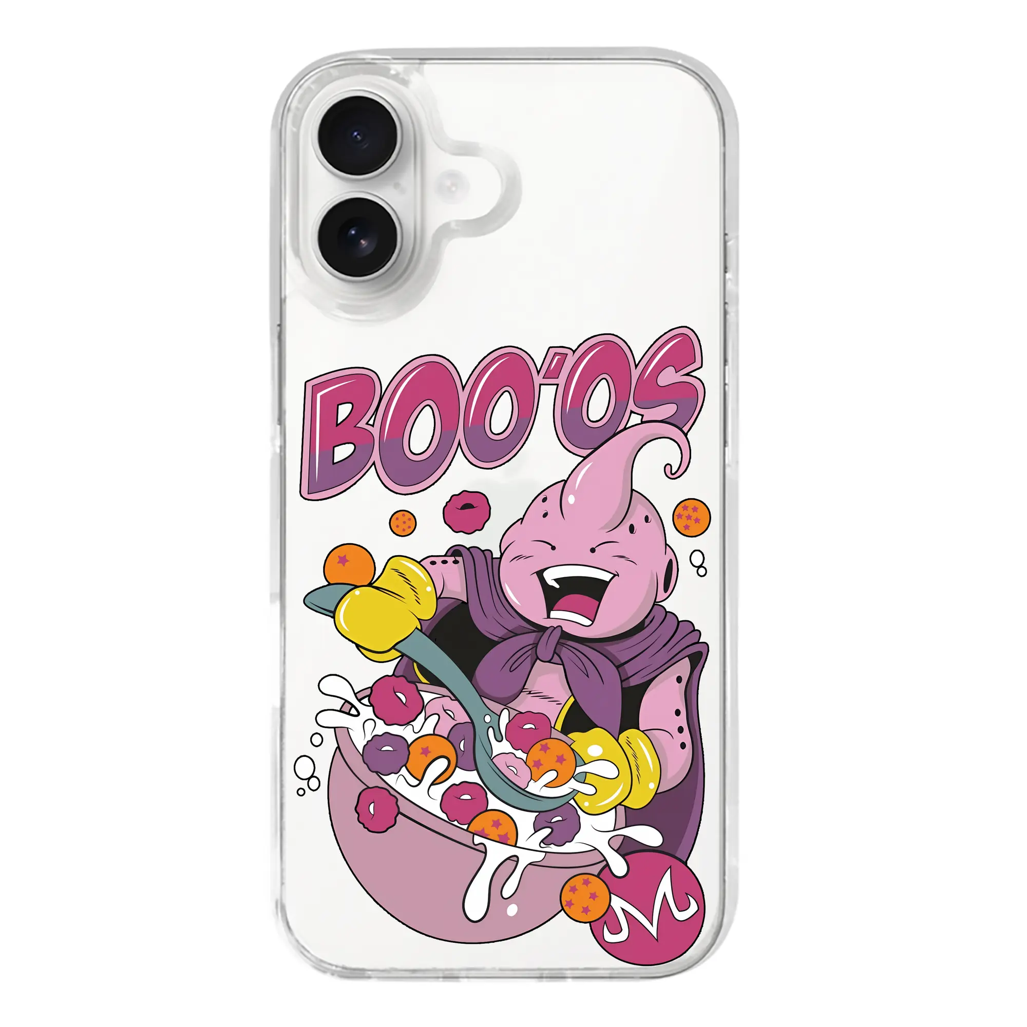 ドラゴンボール グッズ まじん ブウ - iPhone 17シリーズ 透明スマホケース – 薄型・耐衝撃・精密フィット保護カバー